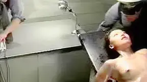 Japanese Goddess Shattered at Police Station – Electric Shock Torment Unleashed