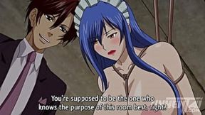 Busty MILF gets hard fucked - Hentai [Subtitled]