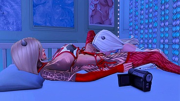 FUTANARI COWGIRL PERVERTS OVER HER ASSHOLE SLAVE (SIMS + ANIME HENTAI + SFM)