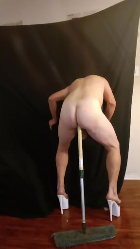 Another ride in heels this time