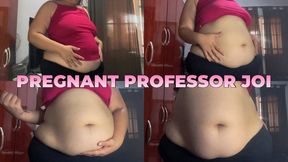 Pregnant Professor JOI