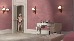 hide and seek - (amy s big wish episode 5.4) - emma gets amanda pregnant! futanari emma creampies amanda, gets creampied, cums on amandas face, and cums from a reach around!