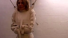 Rose suspended in a Max Cita straitjacket