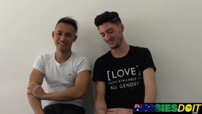Hot Aussie Xavier Pushes His Entire Dick Completely Into Eriks Tight Ass