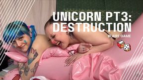 MAGIC UNICORN PT3 Destroying Inflatable Unicorn