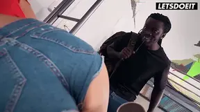 Finnish Backpacker Kinuski Rides Freddy Gong�s Monster BBC - TURNED ON HOSTEL