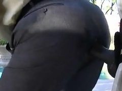 Dress Clothes Dildo Ride using my man cunt