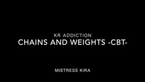 CHAINS AND WEIGHTS -CBT-