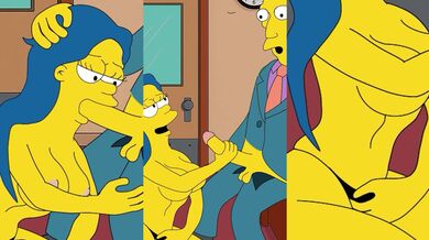 MARGE AGREES TO SIMUR'S DIRTY DEAL AT SCHOOL TO SAVE BART