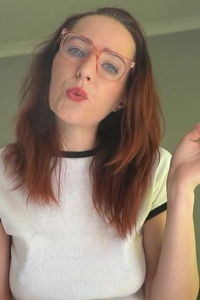 Hot Girl Smoking in Tight White Top