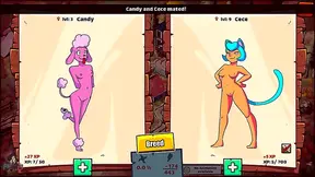 Blonde & Ebony Farmgirls Meet Monster Boys for Busty Fun at Breeding Barn