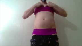 Sissy Femboy Boy Pussy Destroyed By Thick Dildo Gushing Cum