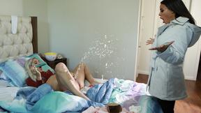 ”BRAZZERS - Squirter Nanny Caught Ejaculating By Angry Latin Home Owner - Abella Danger, Luna Star”