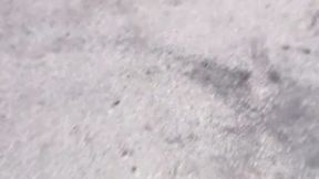 ”BrookeSkye with wearning lingerie Beach Whore”