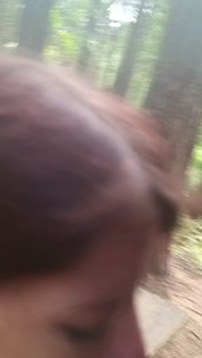 Caught sucking in the park