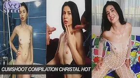 Cumshoot Compilation Christal Hot - SteelVR
