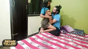 Juicy 18 Year Old Skinny Desi Girlfriend Fucked By Indian Hunk