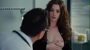 anne Hathaway show breast