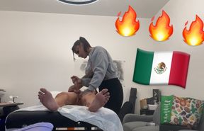 Legit Mexican RMT Giving into Asian Monster Cock 1st Appointment