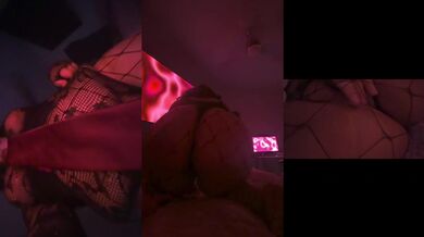 Halloween Chubby Amateur Vampire Girl Faces First Gushing