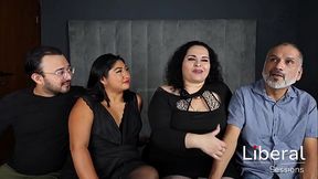 pareja madura tiene inter con pareja joven