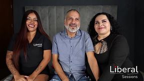 pareja madura tiene inter con pareja joven