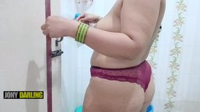 Desi aunty bathroom video leek part 2
