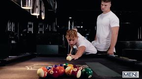 MEN - While Playing A Game Of Pool, Malik Delgaty And Jackson Cooks Decide To Play With Each Other&#039;s Cocks Instead