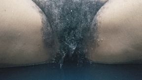 Hot Wife Big Pussy Close up in Ocean Waves, Standing up Homemade Sex Carrying