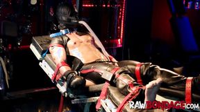 ”Intense foot play domination & dick pump gay bondage”