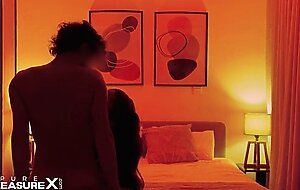 Latina seduced to throatpie fucked her boyfriend in the ass - valentine's pegging - pure pleasure