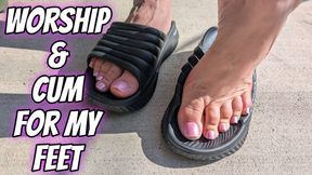 Worship and Cum For My Feet