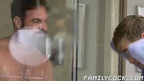 ”Joining my step daddy Kristofer Weston in the shower so I can suck his shaft”