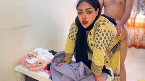 BBW Desi Aunty Loudly Gives Herself for a Service and Catches a Rain of Cum!