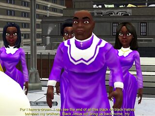 End of Bonetown game story mode, movie scenes 9,10 and 11