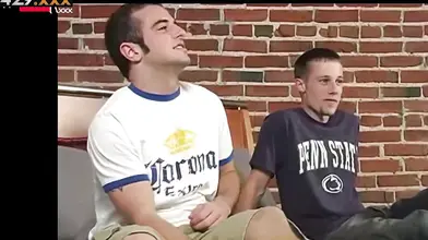 Hot Blonde Babe Gives A Sensual Massage To Her Step-Brother And Rides His Big Dick