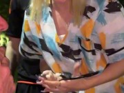 CLARII QUINN la enfermera en trio en auto con desconocidos. Video en mi canal