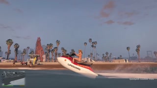 GTA 5: Naked Tracey De Santa on Vespucci Beach – Oral Sex &amp; Masturbation!  #GTA5