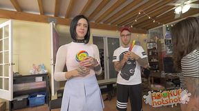 Stevie Fox Meets Up With Bryan Gozzling For Extreme Sex!