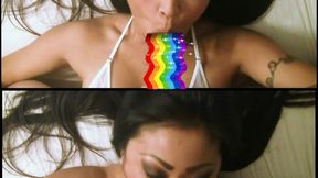 POV Blowjob and Cum Facial mp4