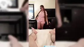 POV Pigtail Hairjob By Hot Long Haired Ginger Redhead