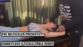 ISABEL LOVE’S TICKLE TABLE DEBUT