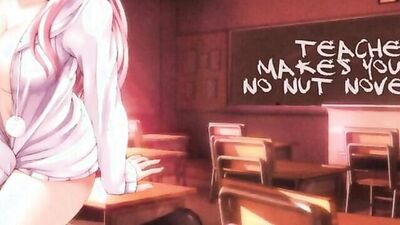 Get lost in the world of a naughty teacher as she makes you lose no nut in this exclusive ASMR cartoon video