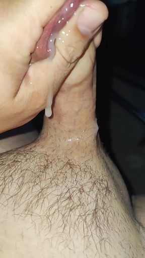 Big cock and big cumshot
