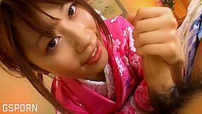 18 Yo Japanese Teen 18+ With Kimono Like The Hot Sex And Wet Blowjobs 77 Min