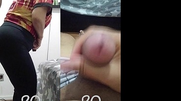Coroa rabuda fazendo amor