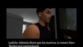 Thief Anime Chick Gets Caught And Fucked Hard By The Guard