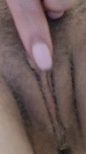 Thrilling moment from &quot;The teen couldn&#039;t hold back her urge to caress her unshaven tight wet for everyone to see&quot;