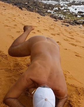 Ladysilva on the Beach What a Hot Ass Tanned with a Sexy Mark, Come Leave Me Broken in
