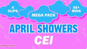 April Showers CEI Mega Pack - 4 Mystery Clips Including 2 Clips EXCLUSIVE TO THIS COMPILATION